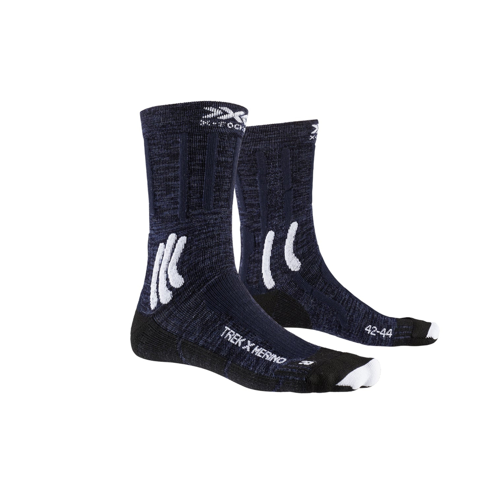 Носки X-Socks Trek X Merino Socks Midnight Blue/Arctic White