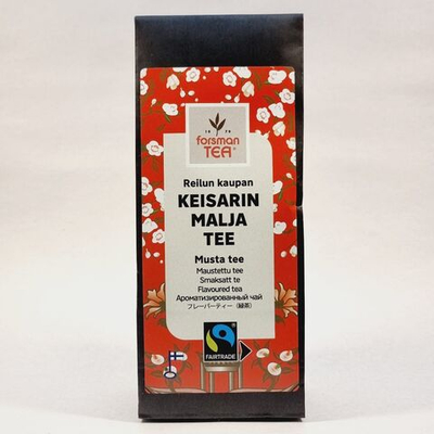 Чай черный FORSMAN "KEISARIN MALJA TEA" "Императорский" пряный с добавками 60 г (из Финляндии)