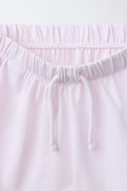 ZARA БАЗОВЫЕ ШОРТЫ, РОЗОВЫЙ