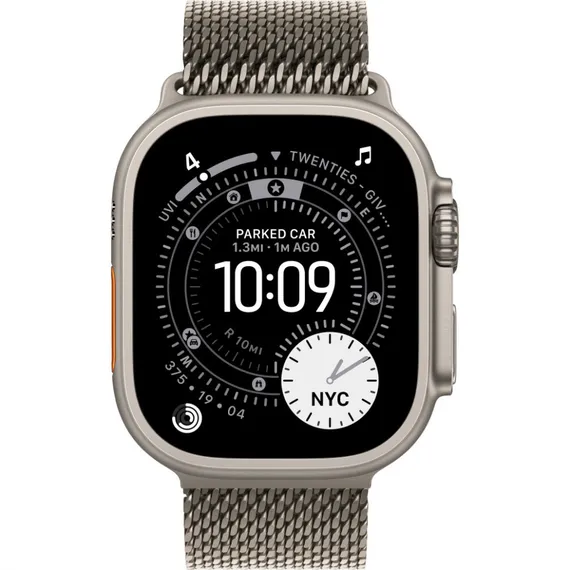 Умные часы Apple Watch Ultra 3 49 мм Natural Titanium Milanese Loop Титановый Natural