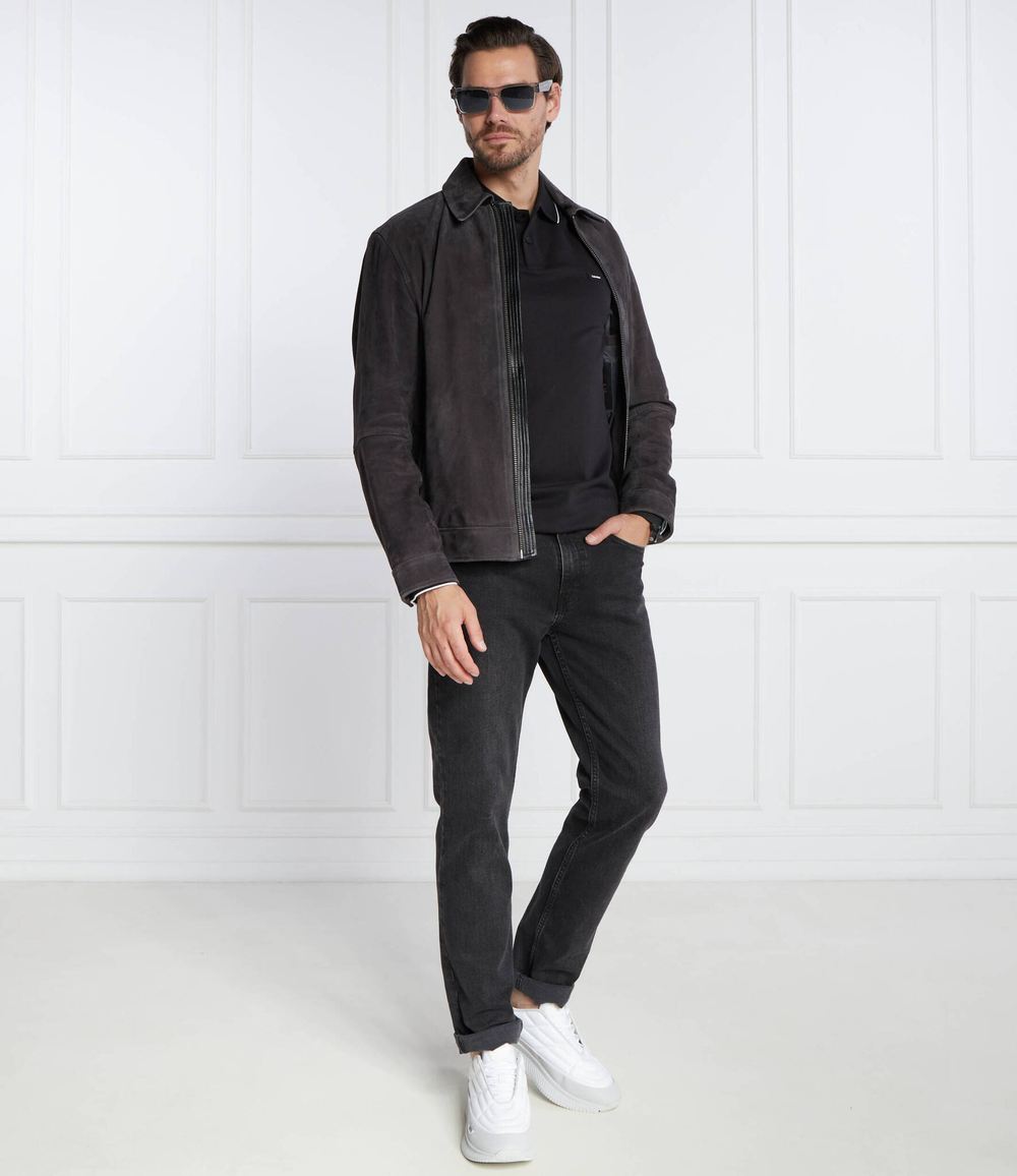 Поло TIPPING Calvin Klein - черный(K10K112236)