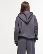 Zip-Up Hoodie LOGO Castlerock