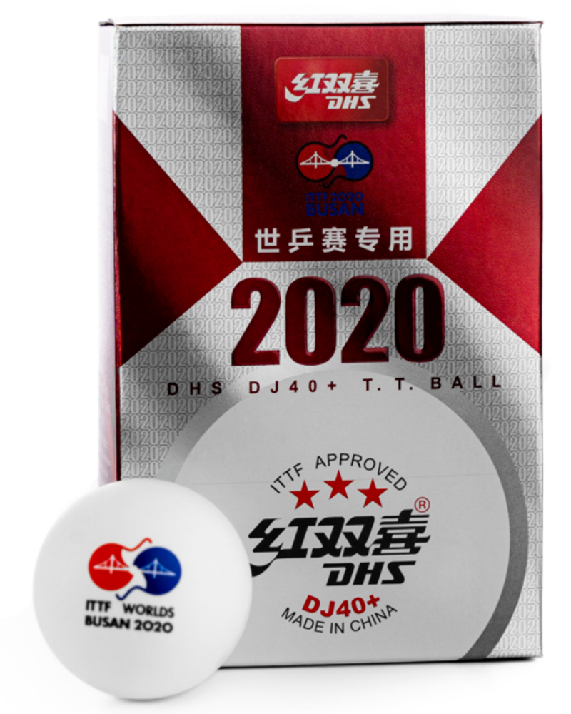 DHS DJ40+ 3*** Busan ITTF (seam) 6 шт. DHS DJ40+ 3*** Busan ITTF (seam) 6 шт.