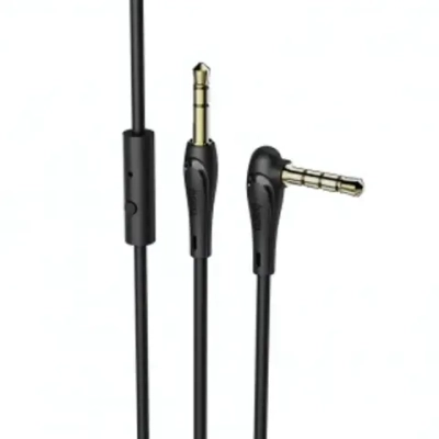 Кабель AUX HOCO UPA15 1м Black