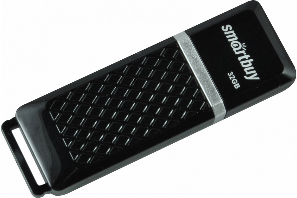 Флеш-накопитель Smartbuy Quartz USB 2.0 32GB, черный
