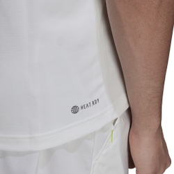 Мужское теннисное поло Adidas Paris Heat.Rdy Tennis Freelift Polo M - белый
