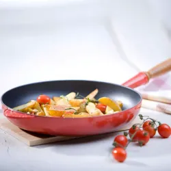 Чугунная сковорода Le Creuset, Оранжевая
