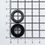 Люверсы металл ⌀9.2 мм (внутр.), h=6.32 мм, внешн. ⌀18.5 мм, №24, металл, оксид, ≈1000 шт