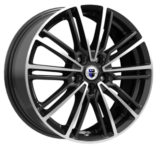 Диск Литой КиК Эрфурт (КС898) 7, 0 x R17 5x112 D57,1 ET40 алмаз чёрный