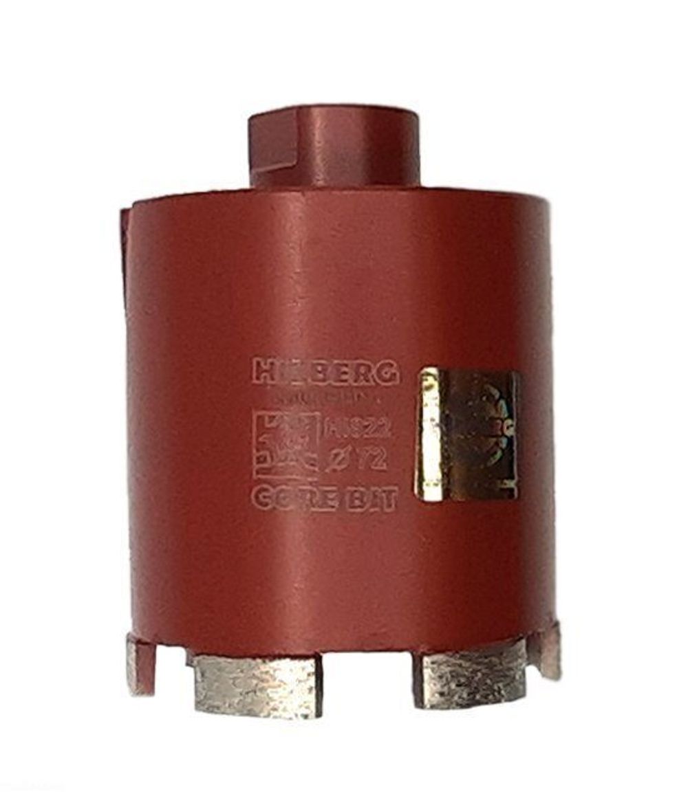 Коронка алмазная 72 мм Hilberg Industrial Laser Micro Hit HI822