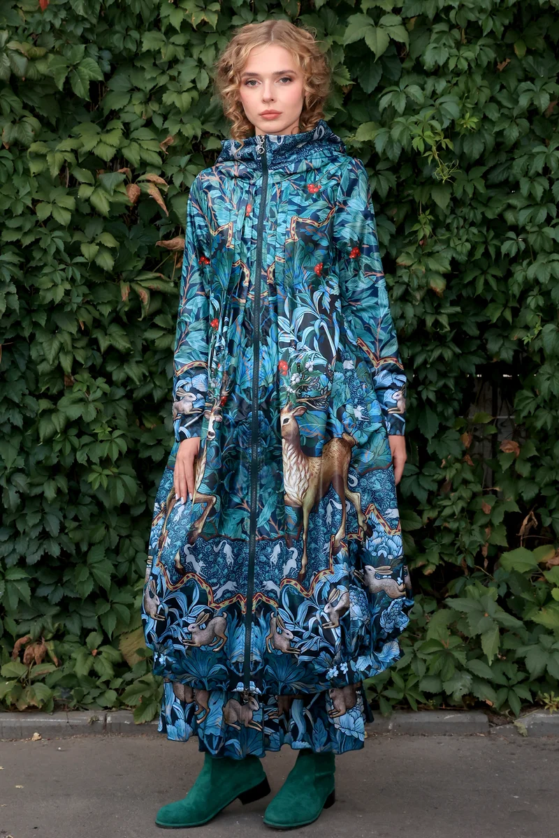 Плащ "Стефания. На краю леса (А. Островская)"