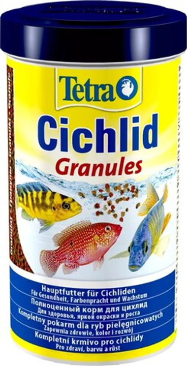 TetraCichlid Granules для всех видов цихлид в гранулах 500 мл
