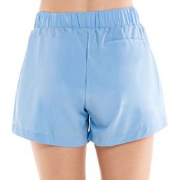 Женские Шорты теннисные Lucky in Love Tech Performance High Road Short - небесный