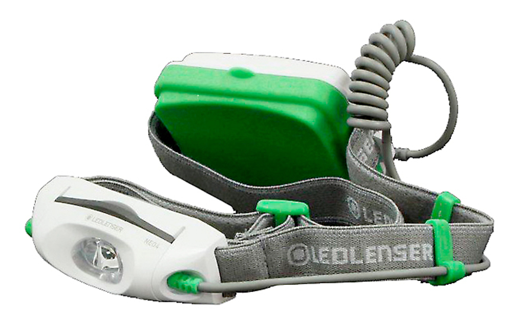 Cветодиодный налобный фонарь LED LENSER NEO 4 зелёный 500915