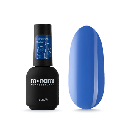 Monami Fruity fusion Гель-лак Blue berry, 8мл
