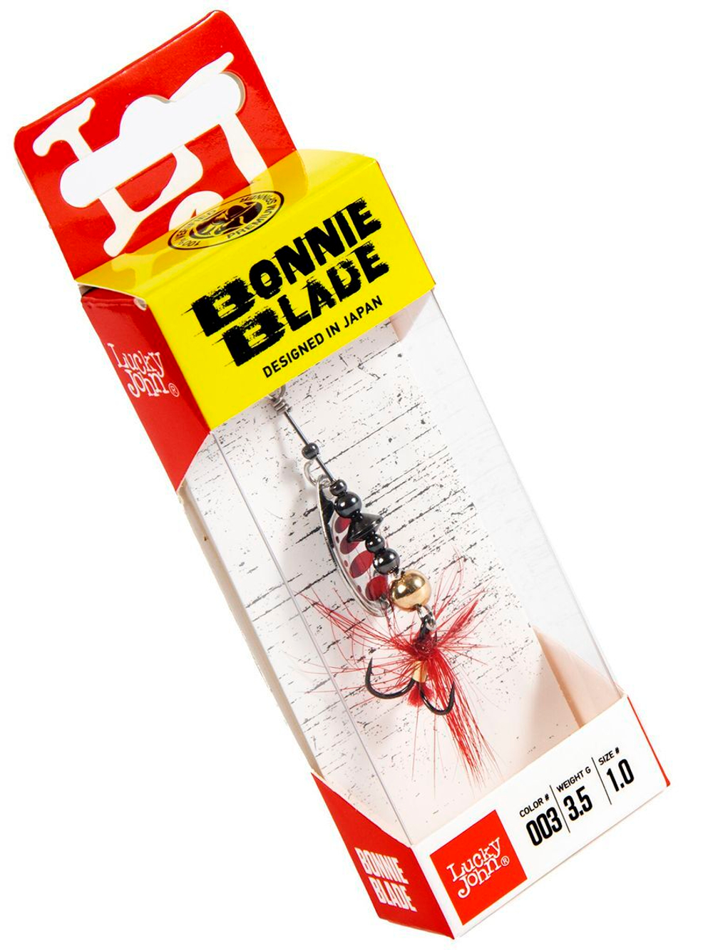 Блесна вращающаяся Lucky John BONNIE BLADE 4 10.3г 011 в блистере