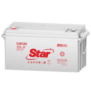 Аккумулятор STAR DJM1265 ( 65Ач / 12В ) AGM