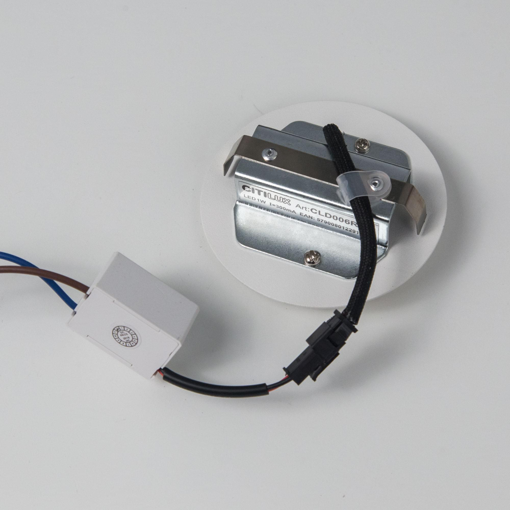 Citilux Скалли CLD006R0 LED Встраиваемый светильник лестничный Белый