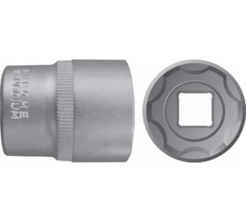 62038 Головка 6-гранная CrV 1/2" 8 мм FIT
