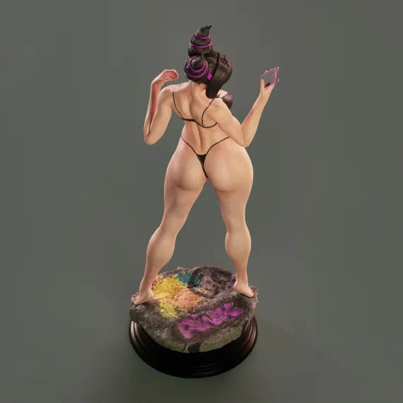 Juri pink Pajamas - Street Fighter