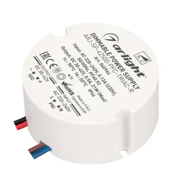 Блок питания 21W 30-42V 500mA IP44 ARJ-SP-42500-PFC-TRIAC-R 040964 Arlight