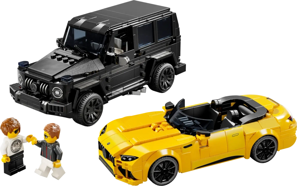 Конструктор LEGO Speed Champions 76924 Mercedes-AMG G 63 и Mercedes-AMG SL 63