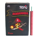 PT1 Barbarossa: Фитильные петарды-двадцатки от Tropic, 20 штук, громкий эффект.