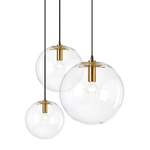 Pendant design lamp SELENE by ClassiCon D25 (Gold)