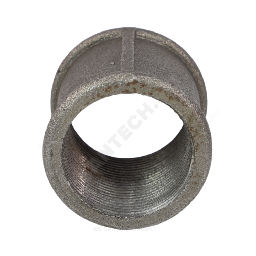 Муфта длинная чугун Ду 40 (1 1/2") ВР Fittex