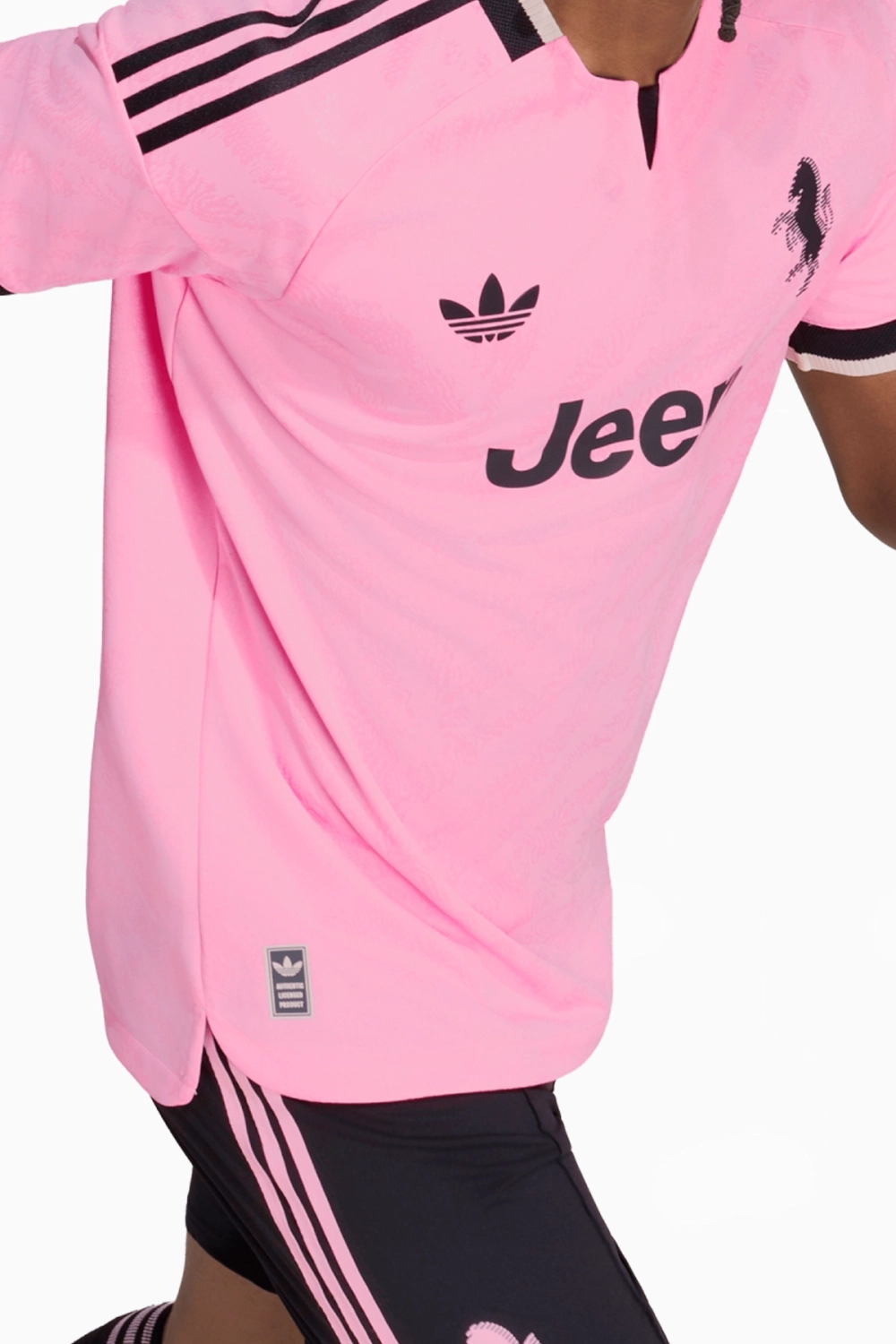 Футболка adidas Originals Juventus FC 26/27 Away Authentic - розовый