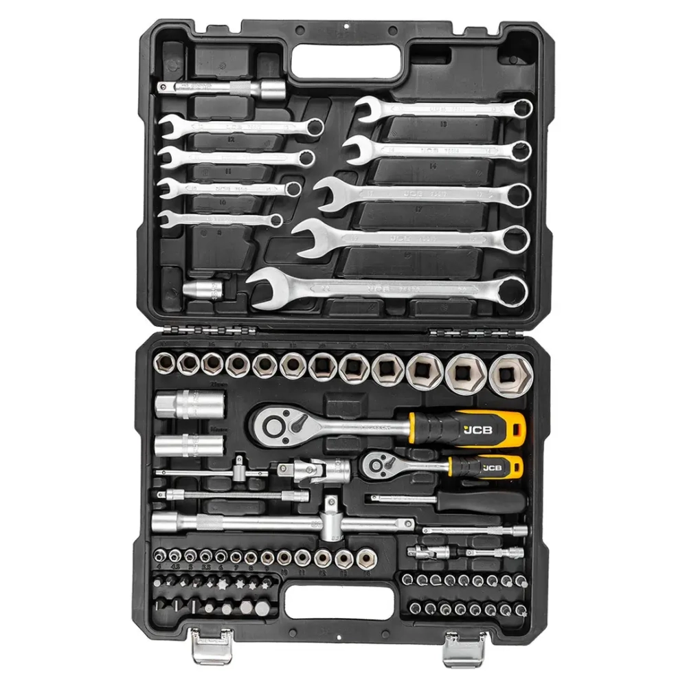 Набор инструмента 82пр.1/4''&amp;1/2''(6-гр.)(4-32мм) JCB JCB-4821-5