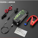 Устройство пусковое портативное бустер Yesper 24000mAh 88.8Wh 4000A 12 В модель: armor(heating)