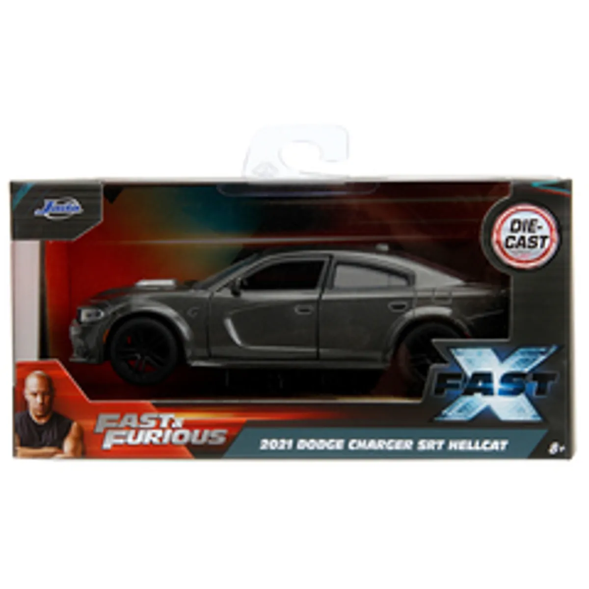 Машинка Jada Toys Fast & Furious: 2021 Dodge Charger SRT Hellcat