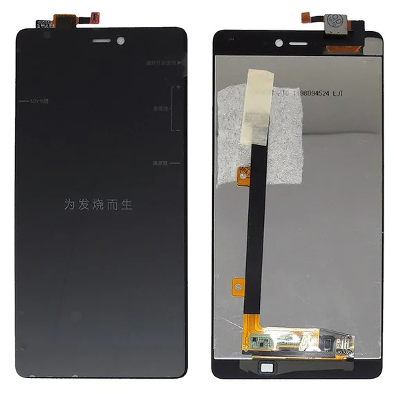 Дисплей для Xiaomi Mi4i Black в сборе с тачскрином