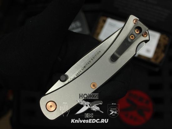 Складной нож Buck 110 Slim Pro TRX Titanium Knife Legacy Collection - Limited Edition