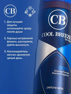 Дезодорант мужской COOL BREEZE CB Cool 200 мл
