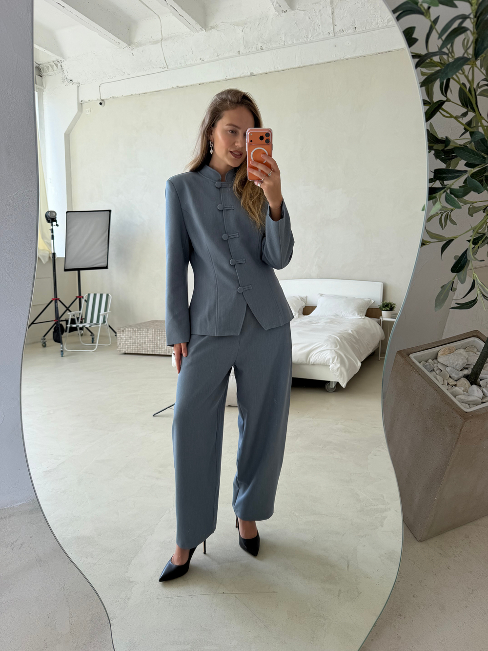 Костюм Eleganza серый