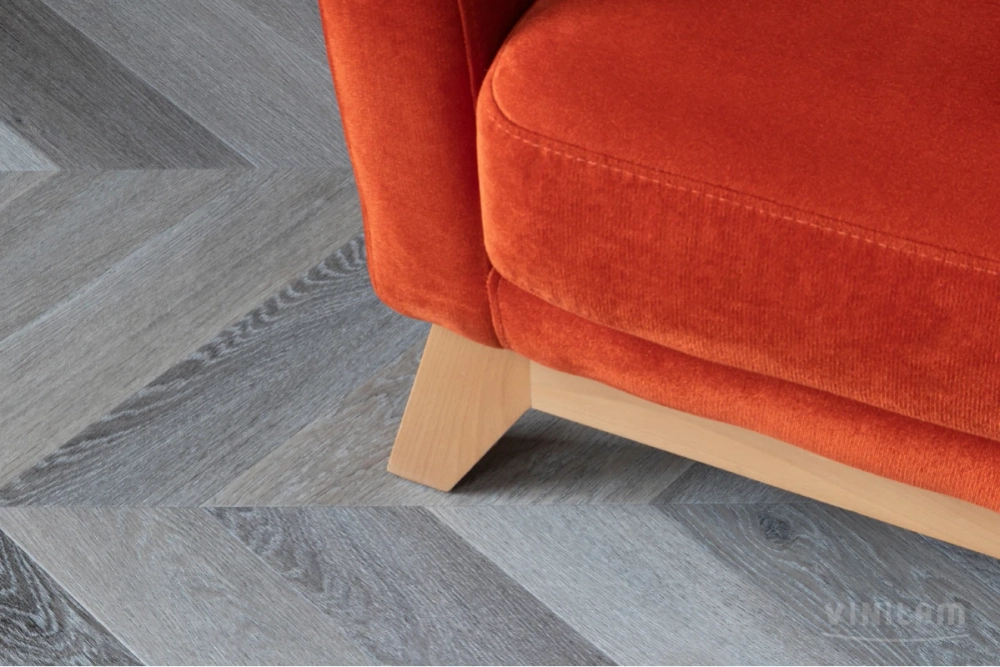 Кварц-винил ISOCORE Vinilam Parquet Chevron 8,5 мм Шеврон Легран 1.58 м2