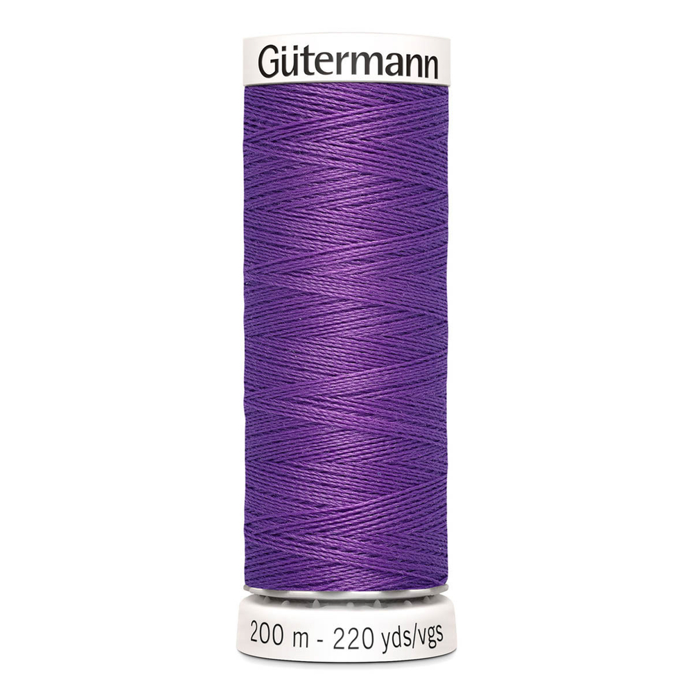 01 Нить Sew-All 100/200 м для всех материалов, 100% полиэстер Gutermann 748277 (571 красно-фиолетовый)
