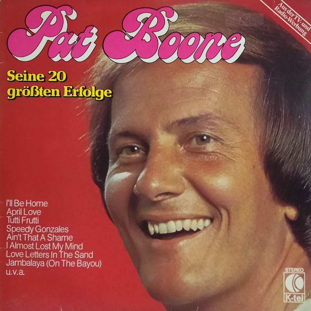 Pat Boone / Seine 20 Grobten Erfolge (LP)