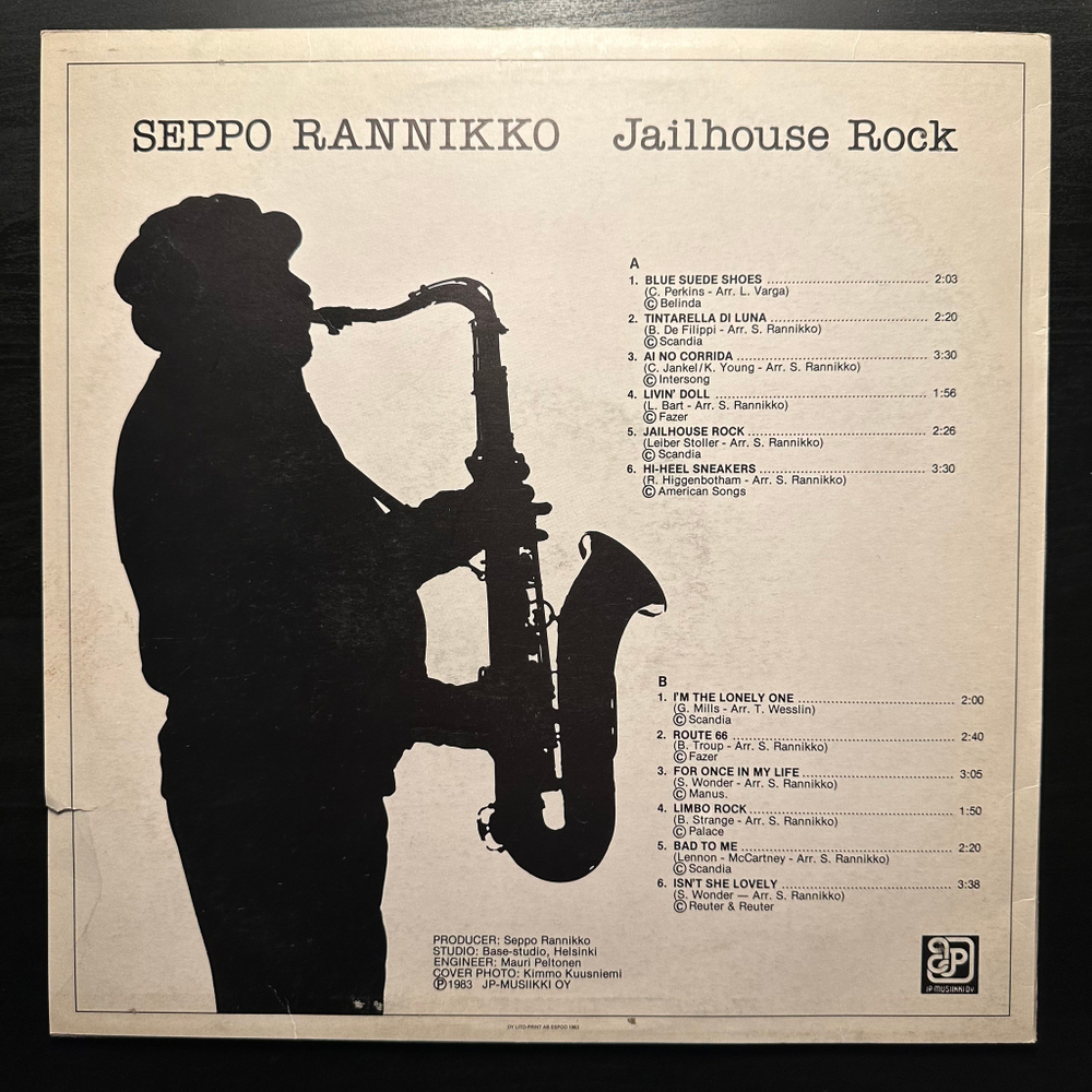 Seppo Rannikko - Jailhouse Rock (Финляндия 1983г.)