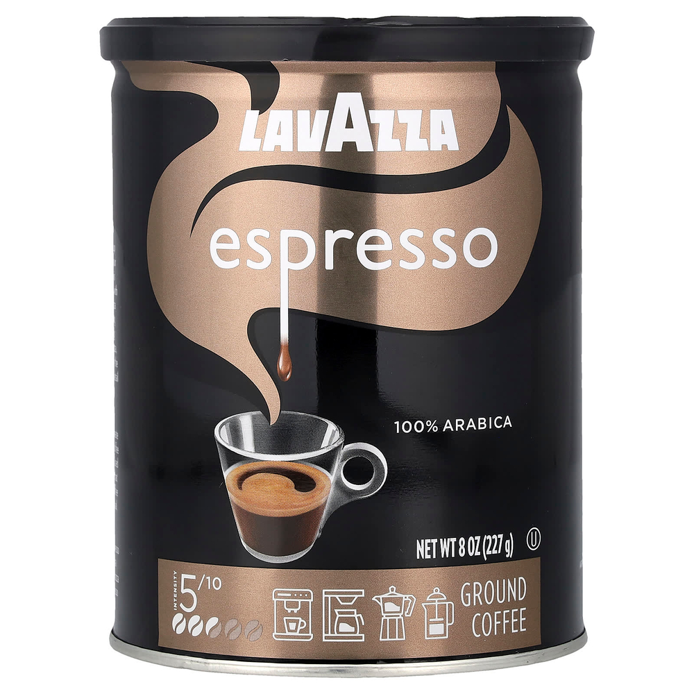 LavAzza Premium Coffees, эспрессо, молотый, 227 г (8 унций)