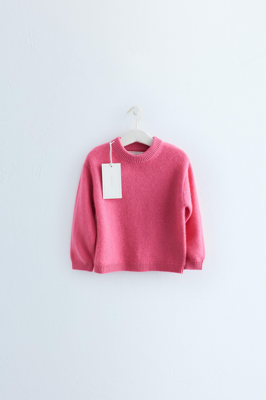ZARA TIMELESS — СВИТЕР ИЗ 100% КАШЕМИРА, РОЗОВАТЫЙ