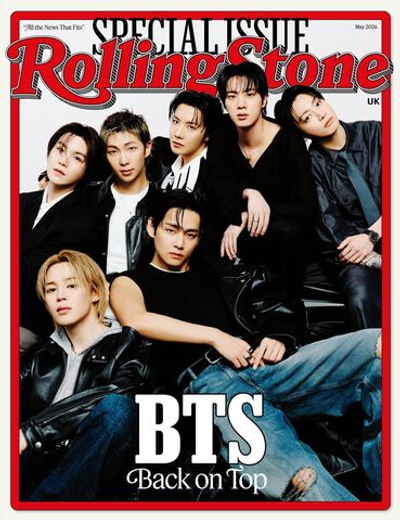 публикация Rolling Stone UK - ISSUE 028 BTS