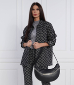 сумка хобо k/id xl half moon bag Karl Lagerfeld - черный(226W3041)