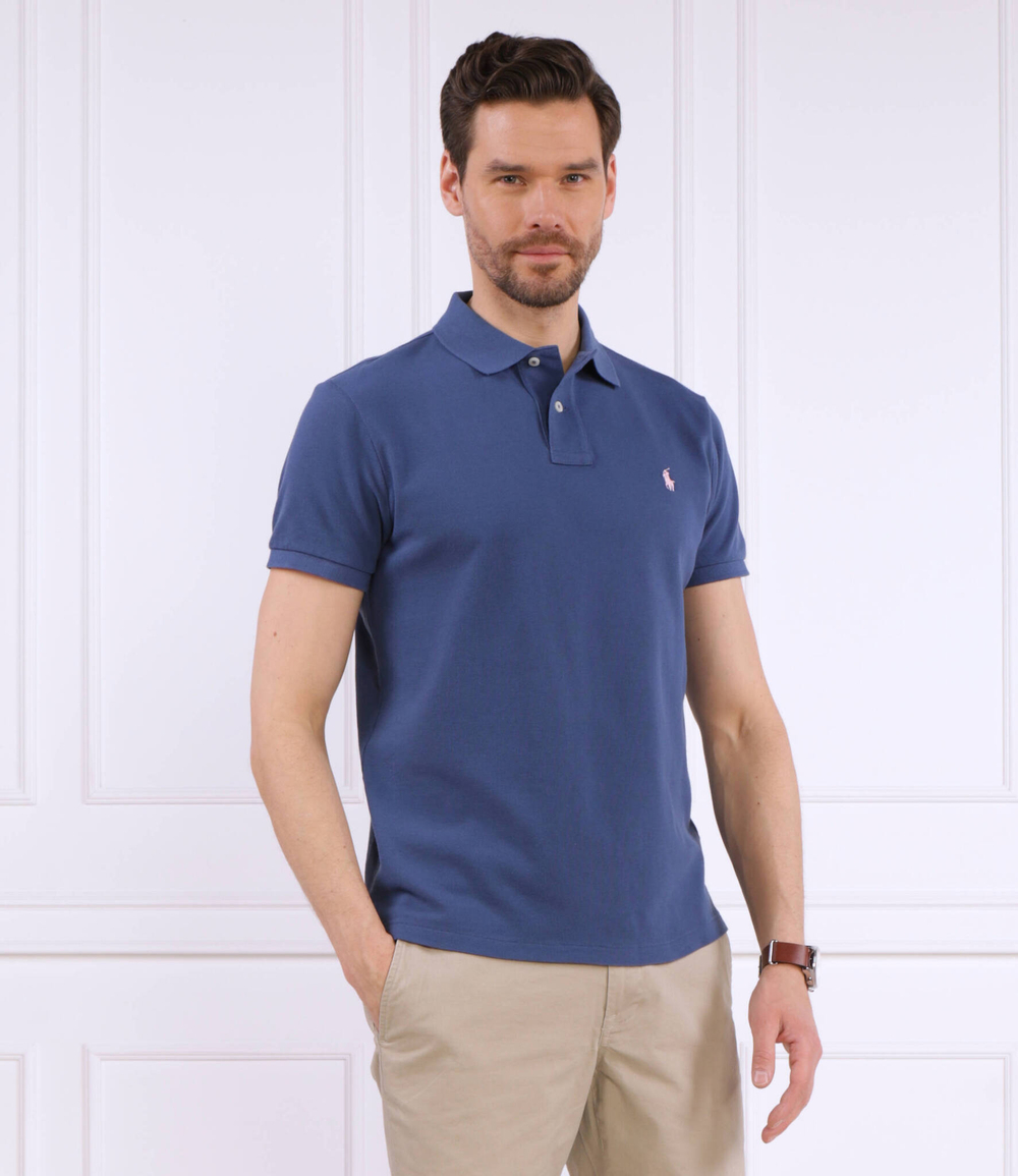 Поло POLO RALPH LAUREN - голубой(710680784)