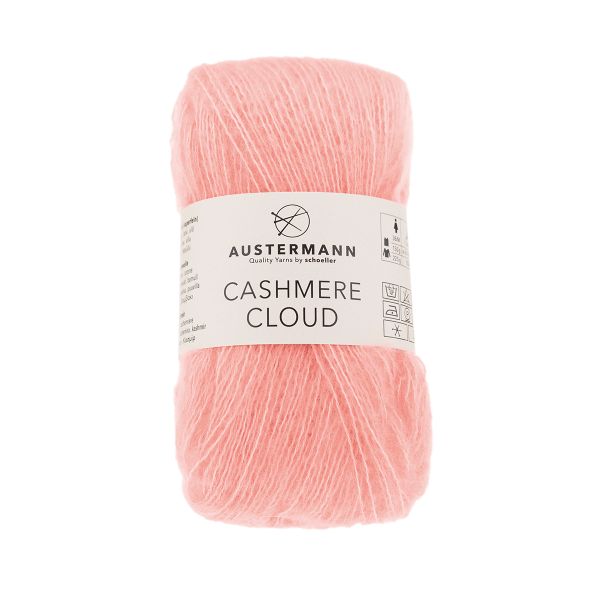 Пряжа Austermann (Аустерманн) Cashmere Cloud / уп.10 мот. по 25 г, 180 м, 12002