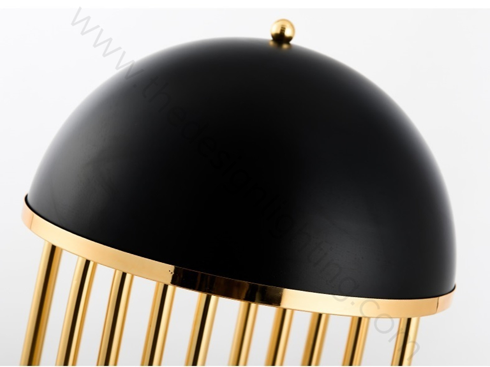 Floor design lamp  Turninger by Delightfull (Black)