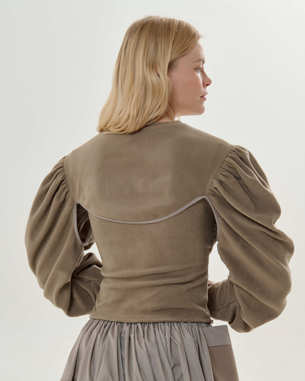 Рукава из флиса BEIGE