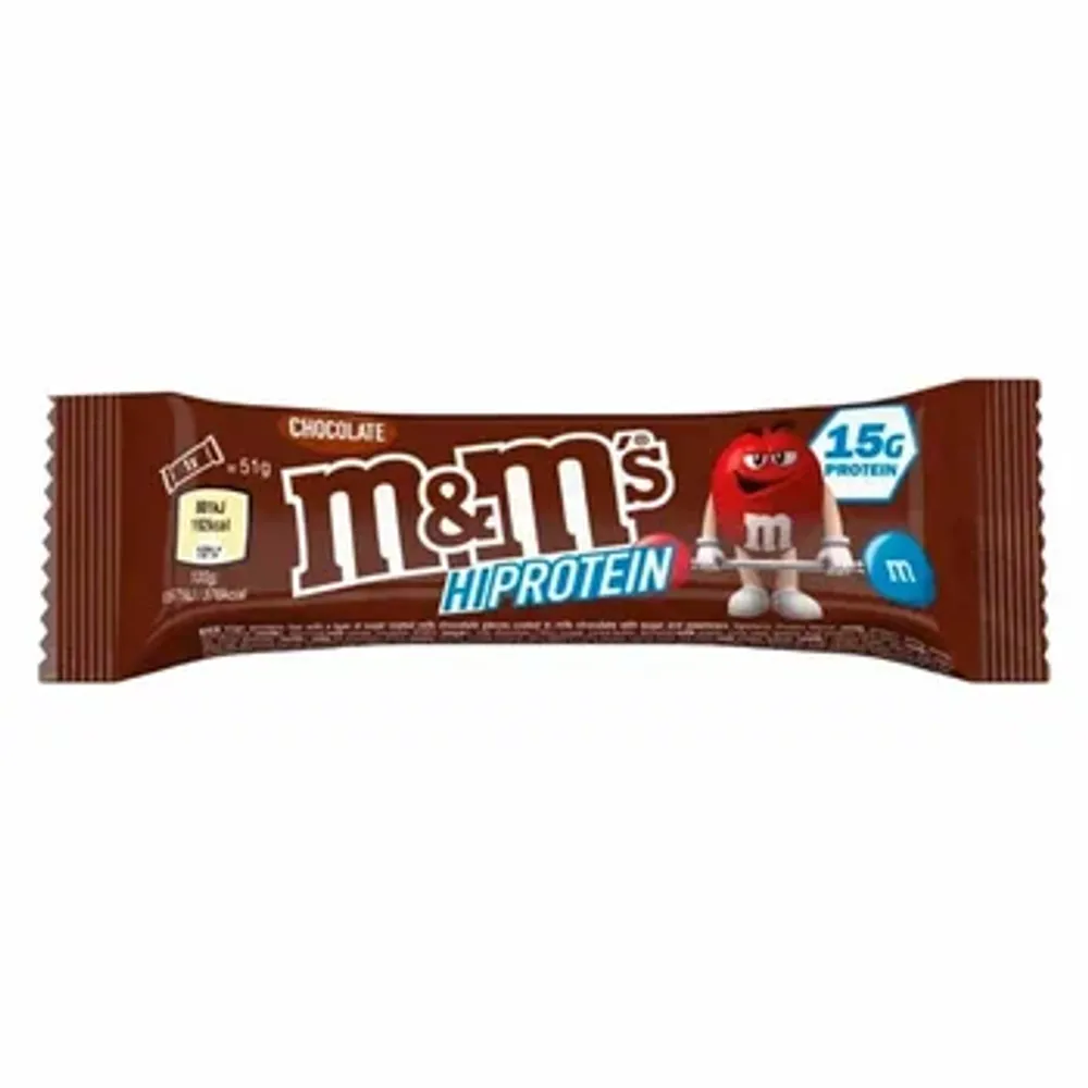 Батончик протеиновый M&MS шоколад 52гр